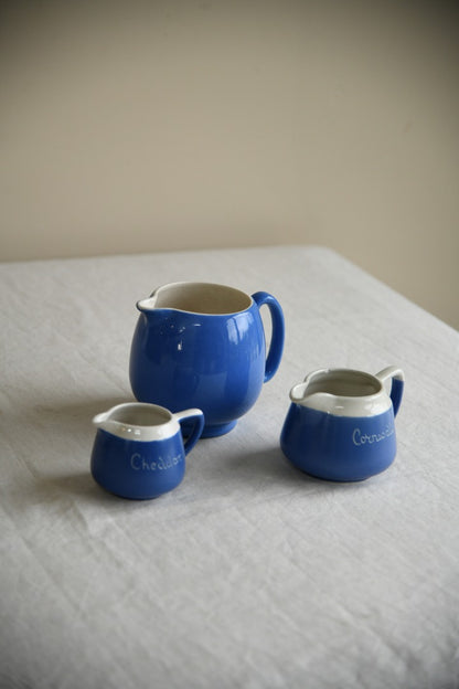 Blue & White Jugs