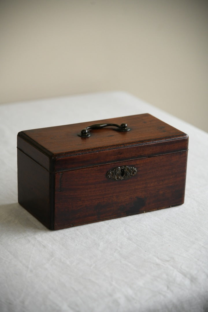 Georgian Mahogany Tea Caddy