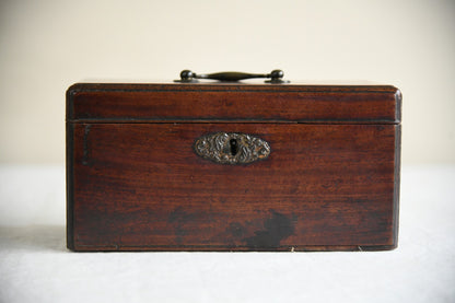 Georgian Mahogany Tea Caddy