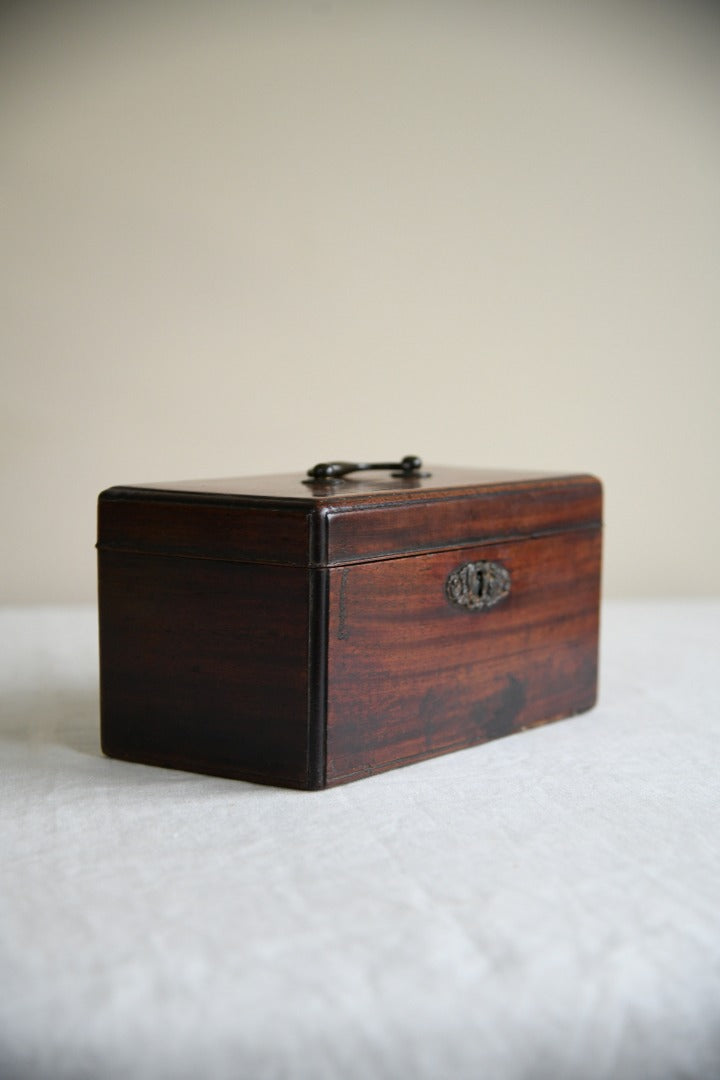 Georgian Mahogany Tea Caddy