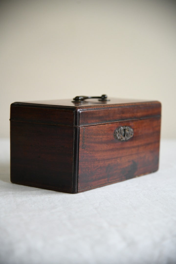 Georgian Mahogany Tea Caddy