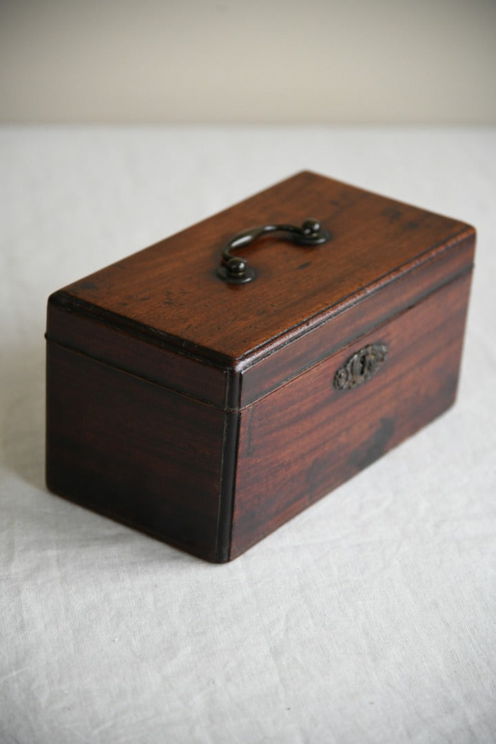 Georgian Mahogany Tea Caddy