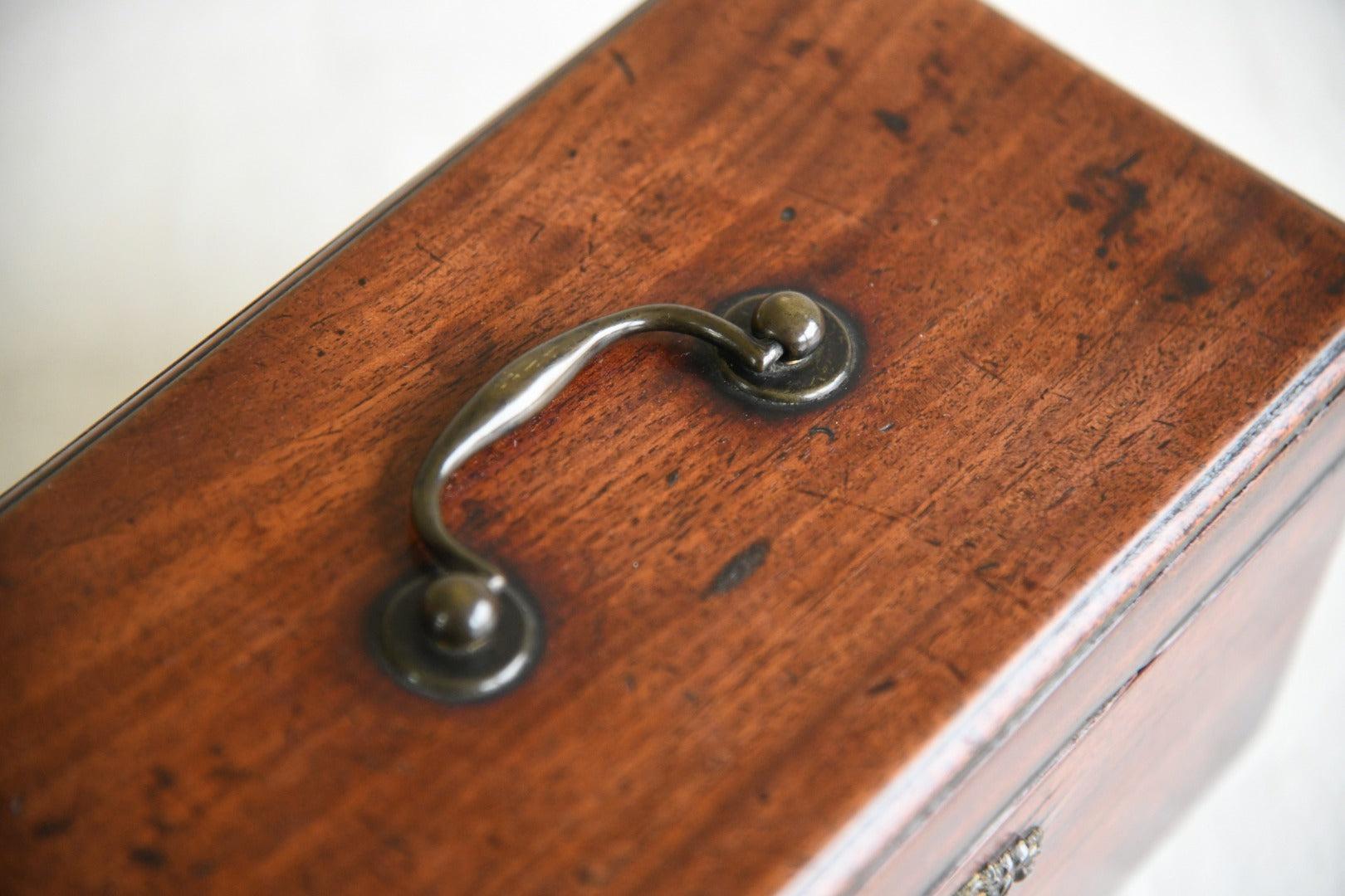 Georgian Mahogany Tea Caddy