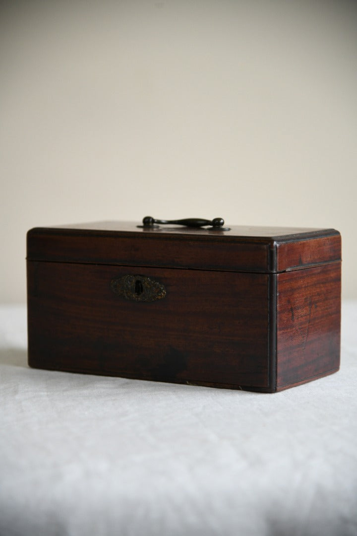 Georgian Mahogany Tea Caddy