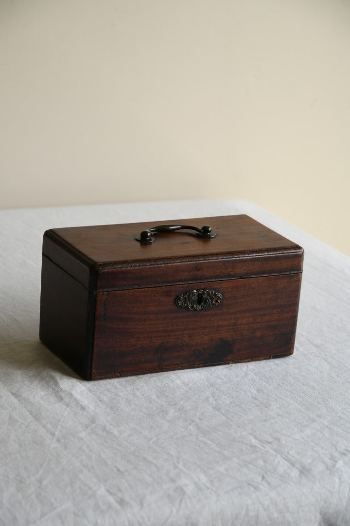 Georgian Mahogany Tea Caddy