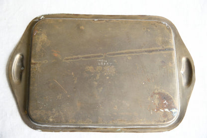 Vintage Eastern Brass Tray