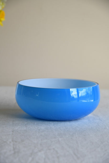 Blue Glass Bowl