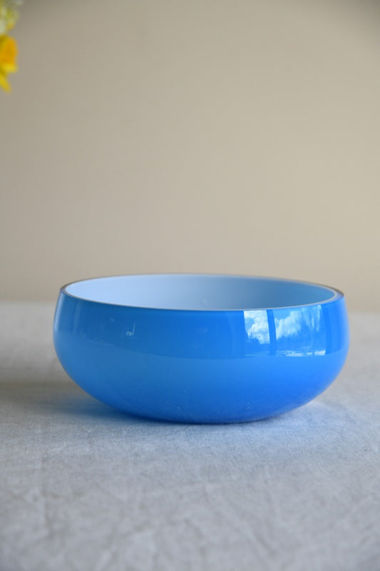 Blue Glass Bowl