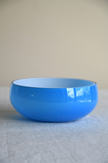 Blue Glass Bowl