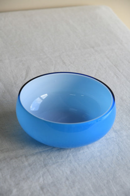 Blue Glass Bowl