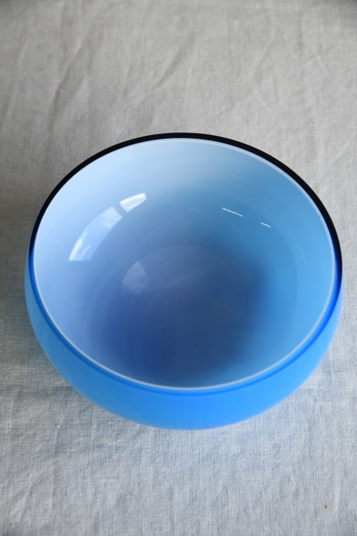 Blue Glass Bowl