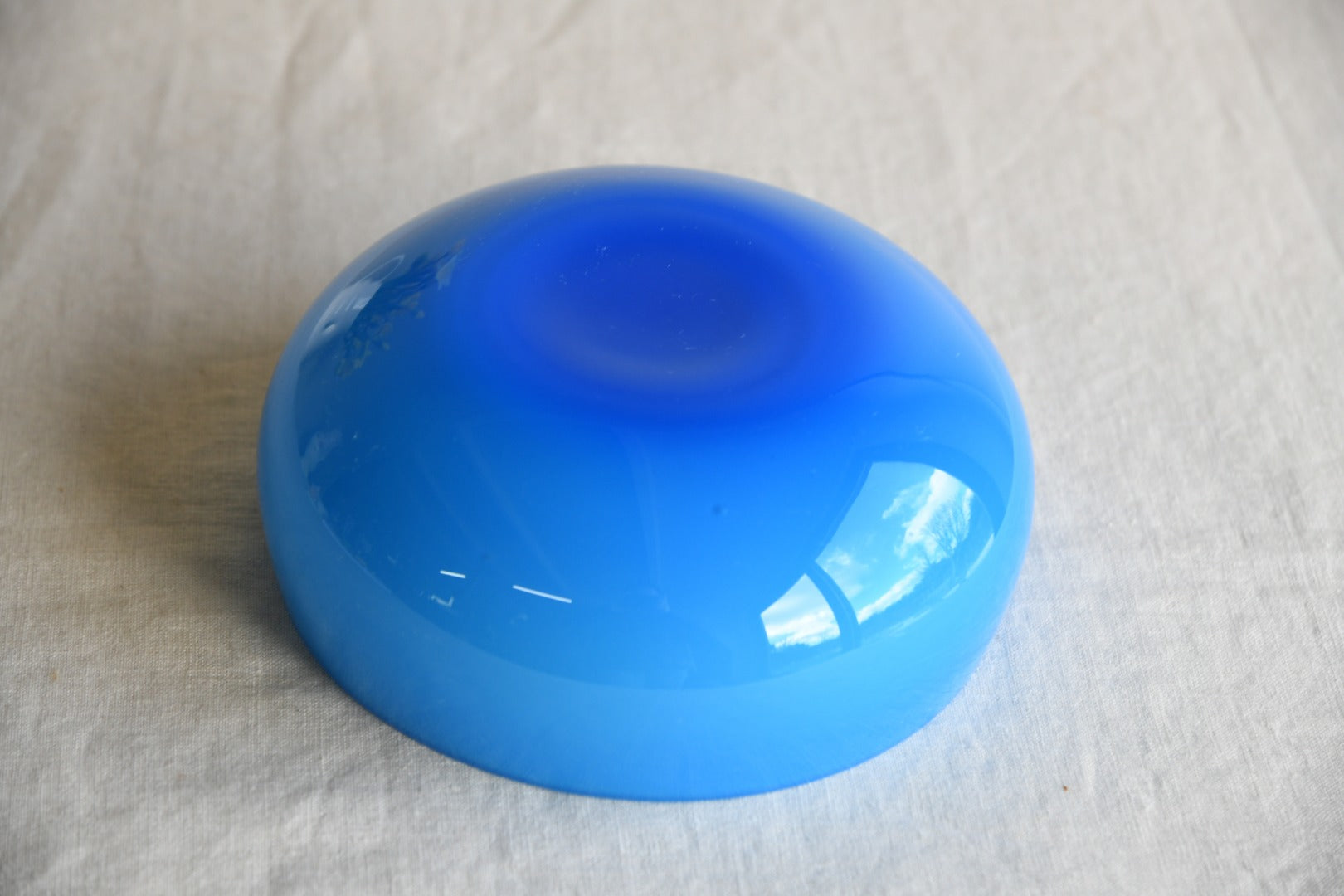 Blue Glass Bowl