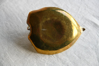 Brass Leaf Dish