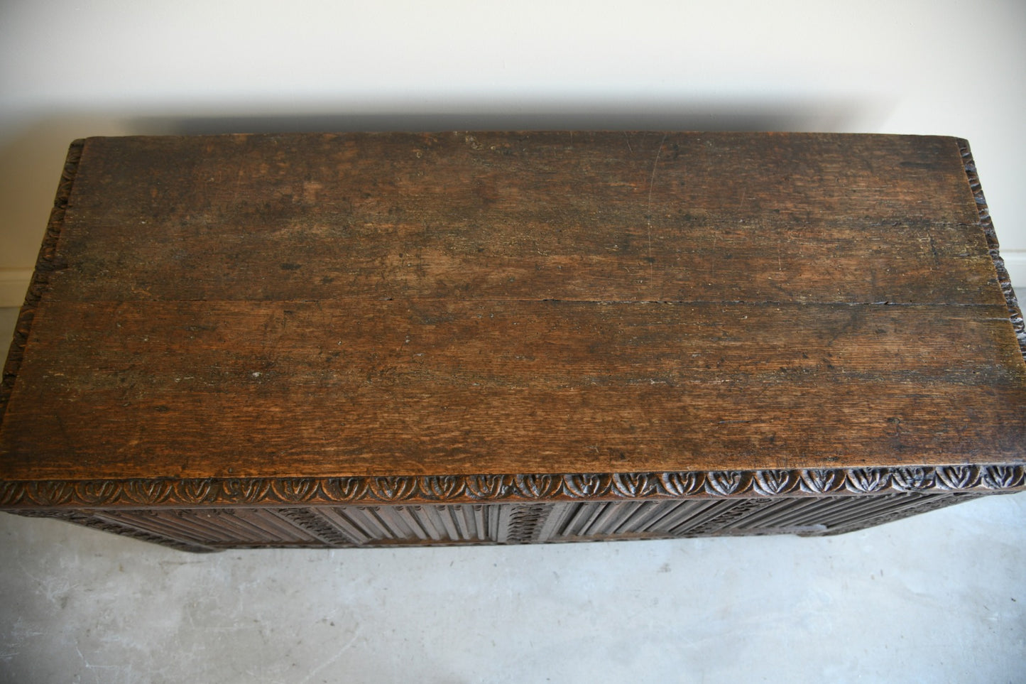 Antique English Oak Chest