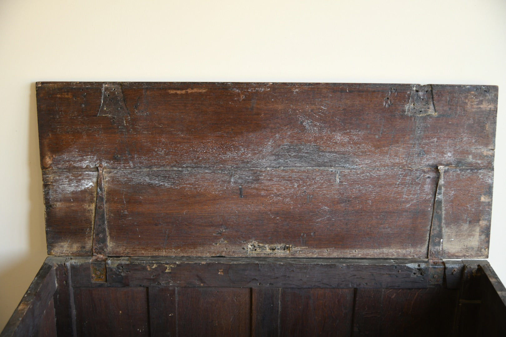 Antique English Oak Chest