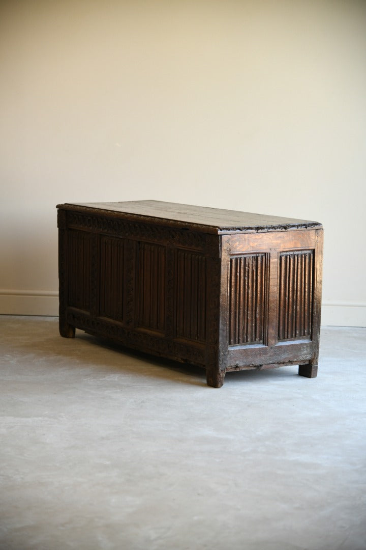 Antique English Oak Chest