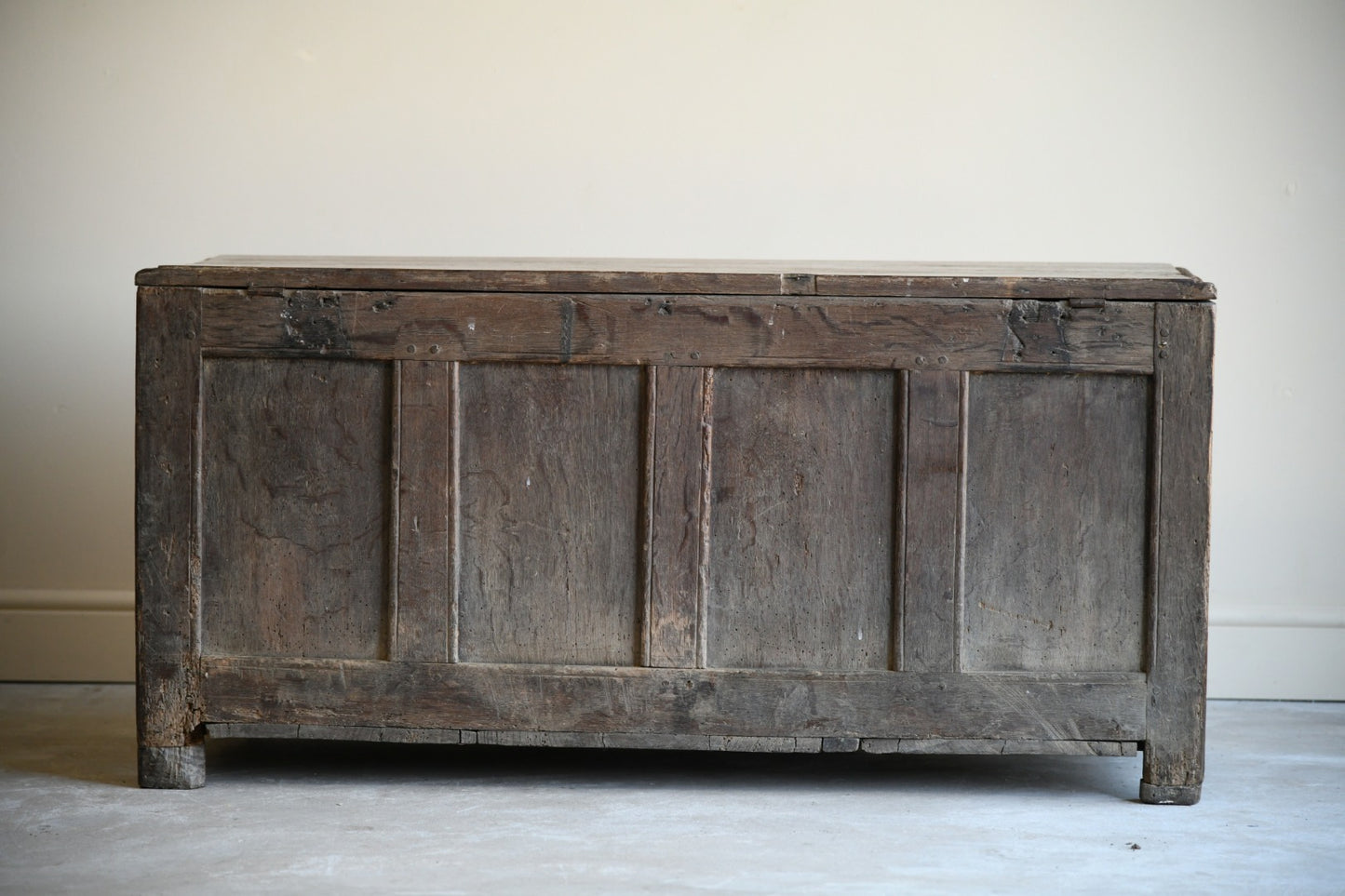 Antique English Oak Chest