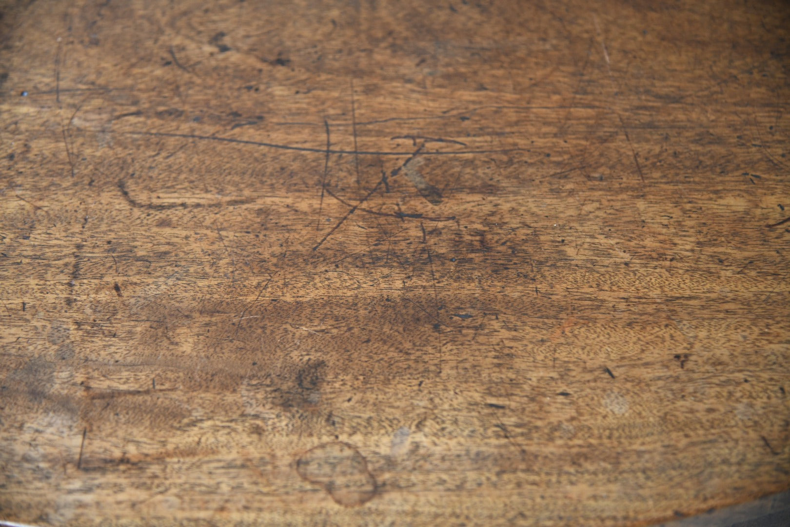 Antique Georgian Mahogany D End Dining Table