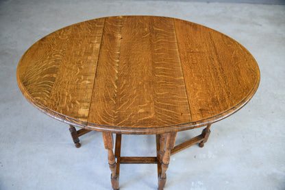 Oak Drop Leaf Table