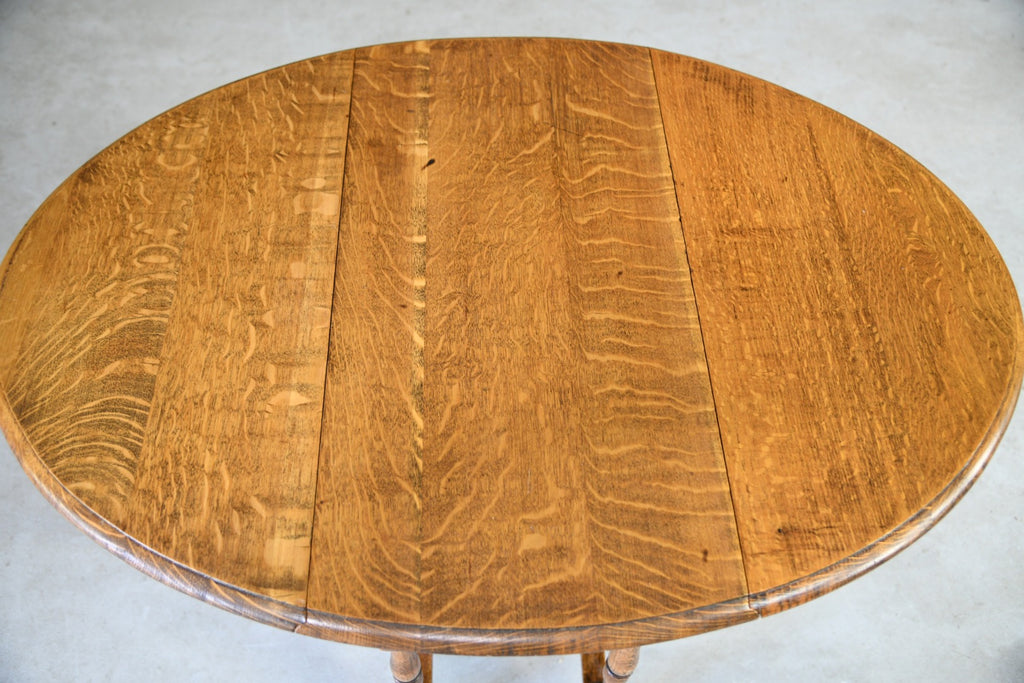 Oak Drop Leaf Table