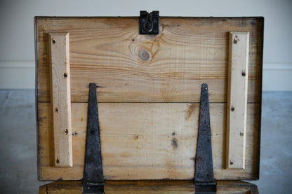 Antique Rustic Pine Chest