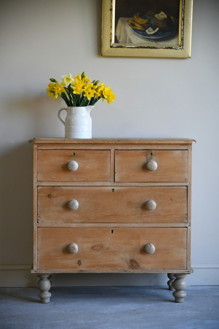 Antique Pine Chest of Drawers