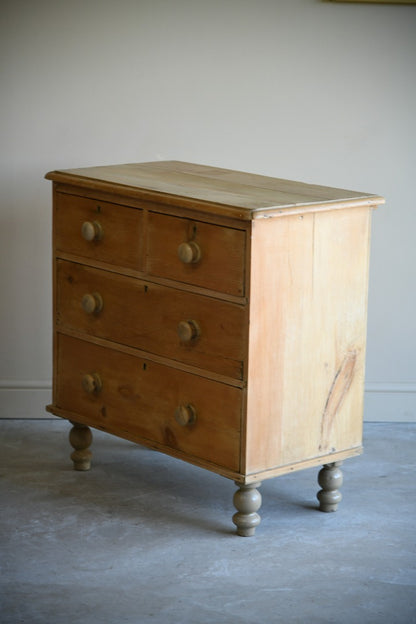 Antique Pine Chest of Drawers