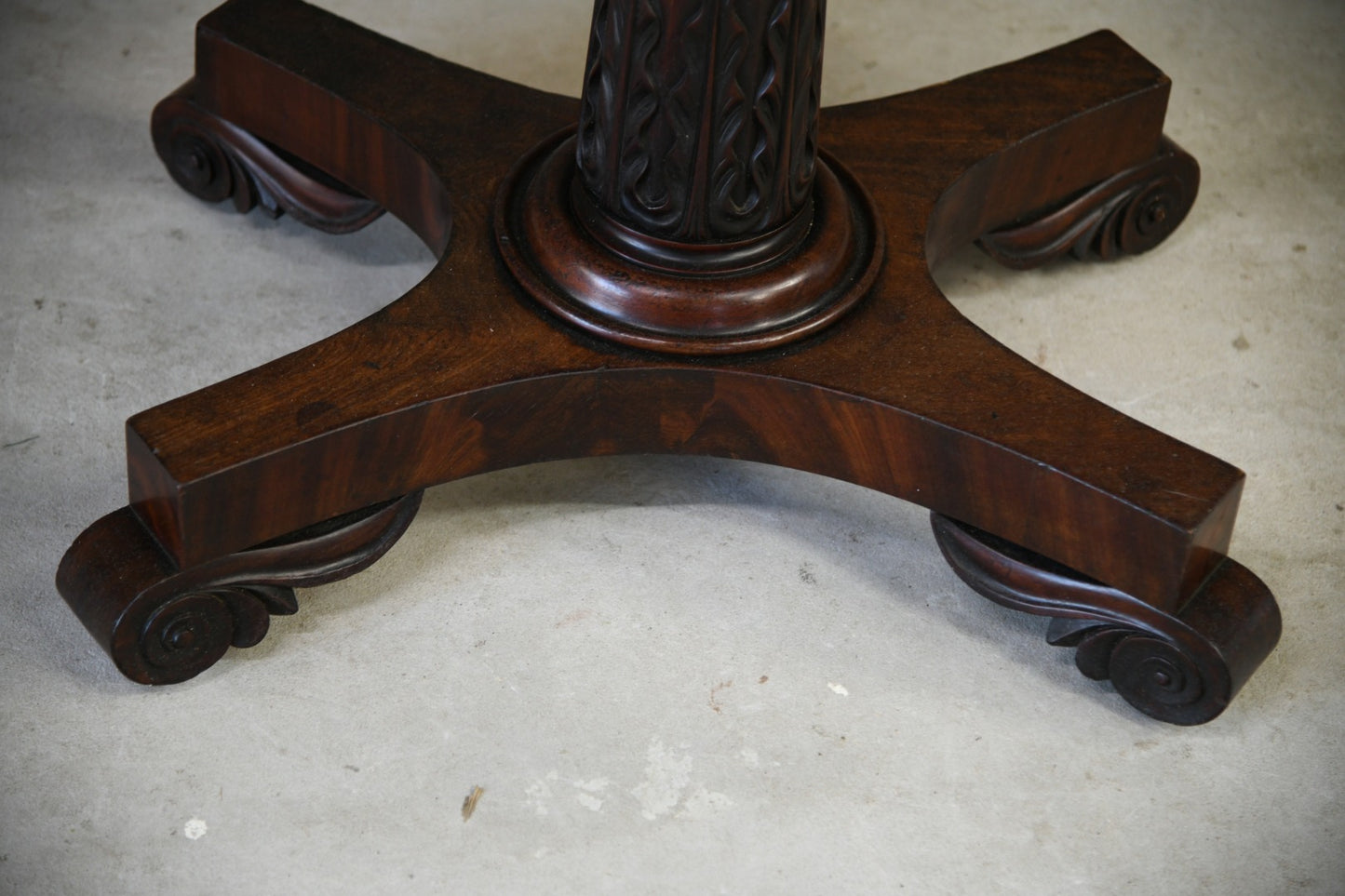 William IV Mahogany Card Table