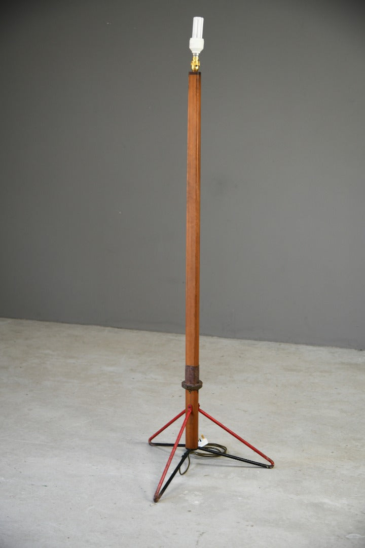 Wooden Oar Standard Lamp