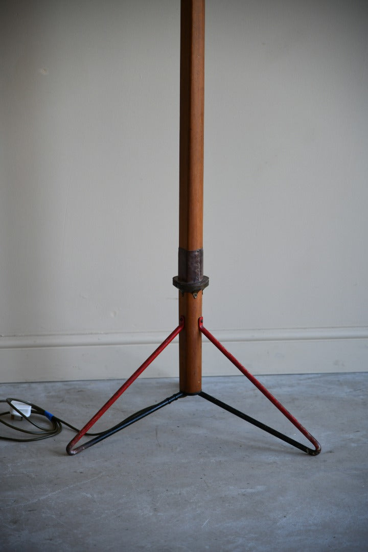 Wooden Oar Standard Lamp