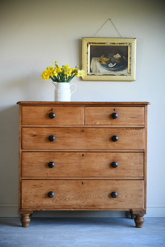 Antique Pine Chest of Drawers