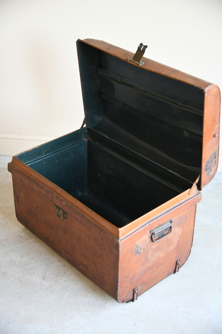 Vintage Metal Trunk