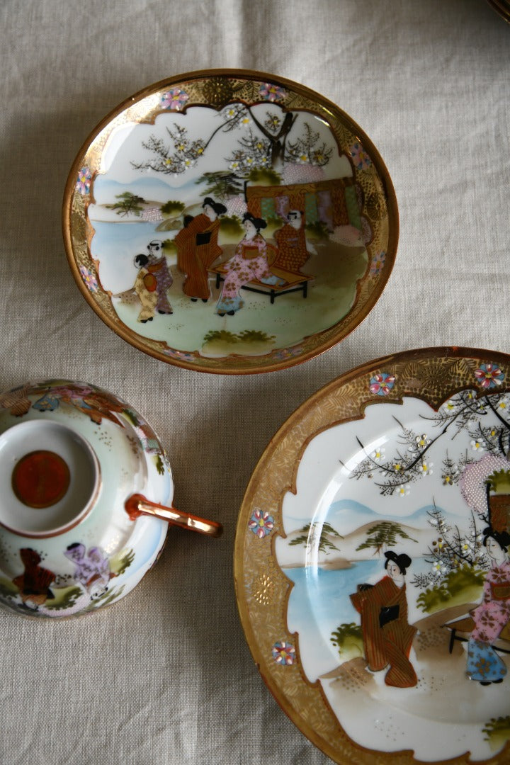 Japanese Kutani Tea Set