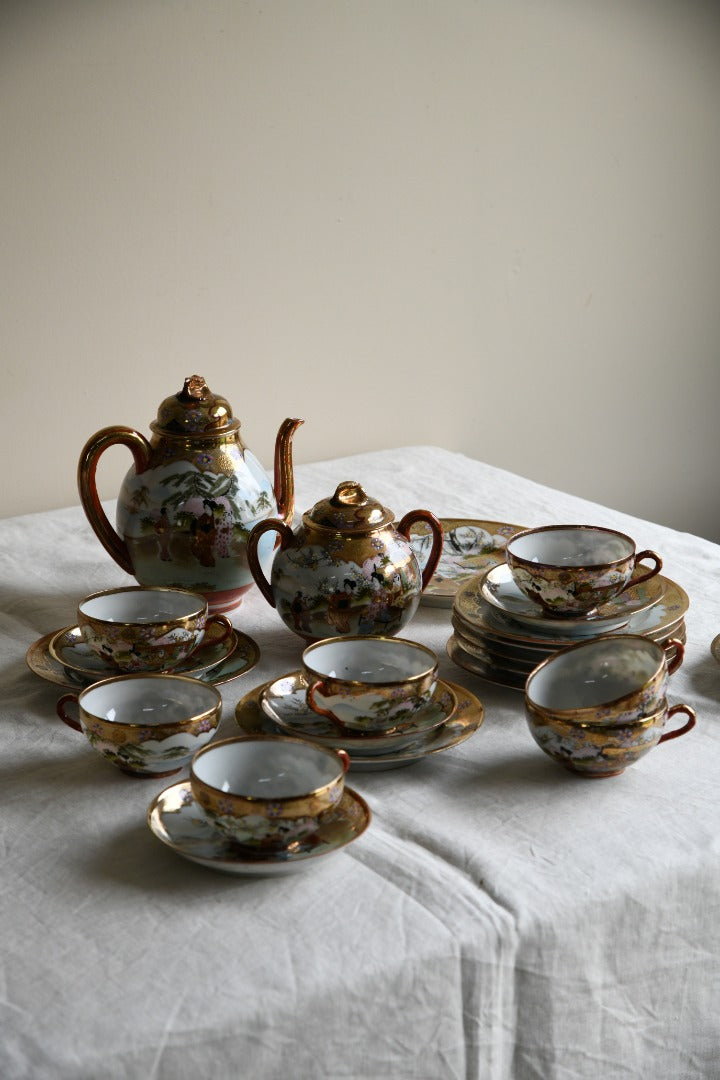 Japanese Kutani Tea Set