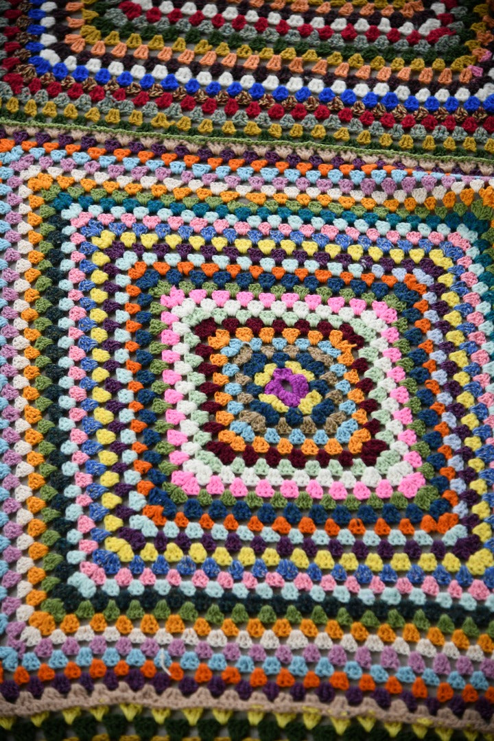 Vintage Crochet Blanket