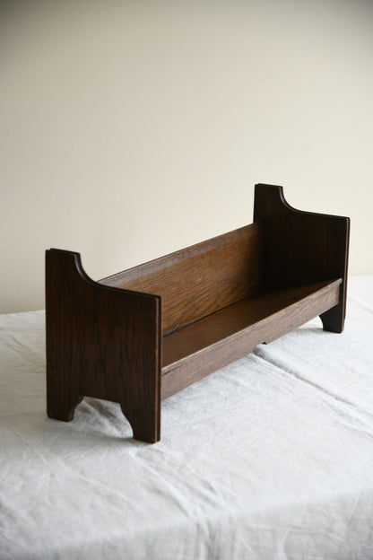 Oak Book Trough