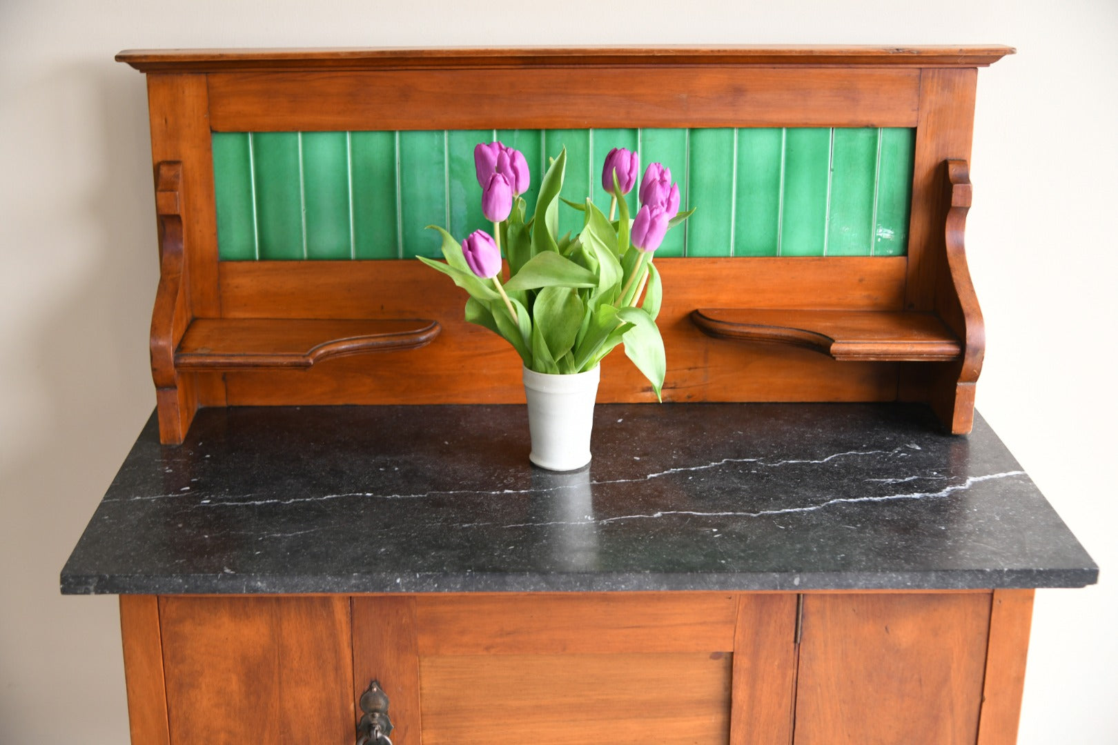 Victorian Tiled Washstand