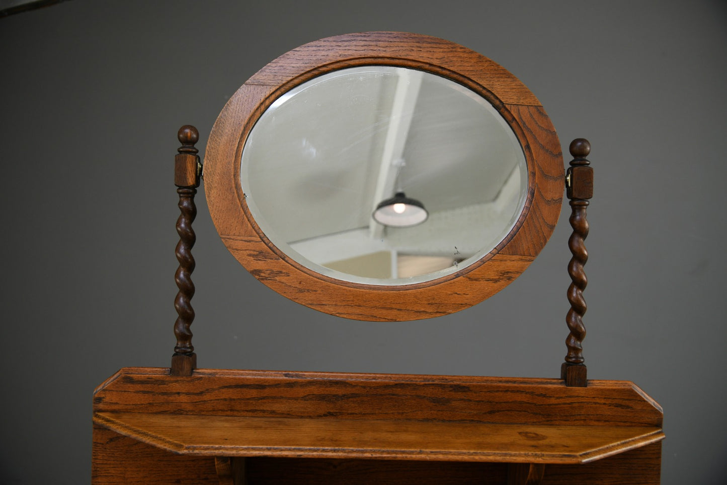 Early 20th Century Oak Dressing Table