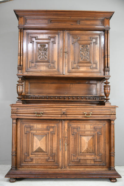 French Renaissance Revival Walnut Cabinet