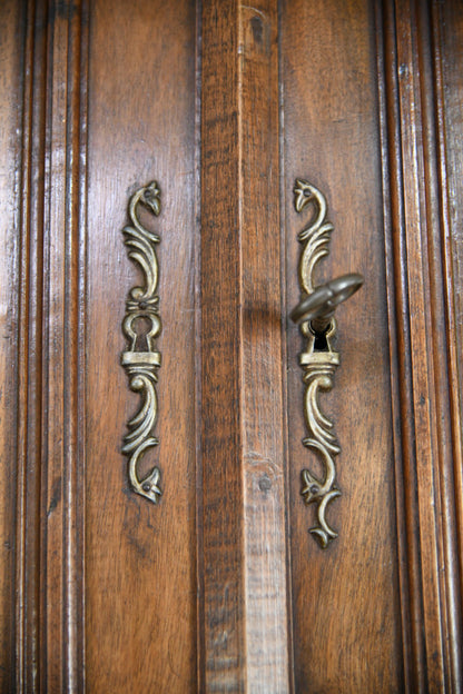 French Renaissance Revival Walnut Cabinet