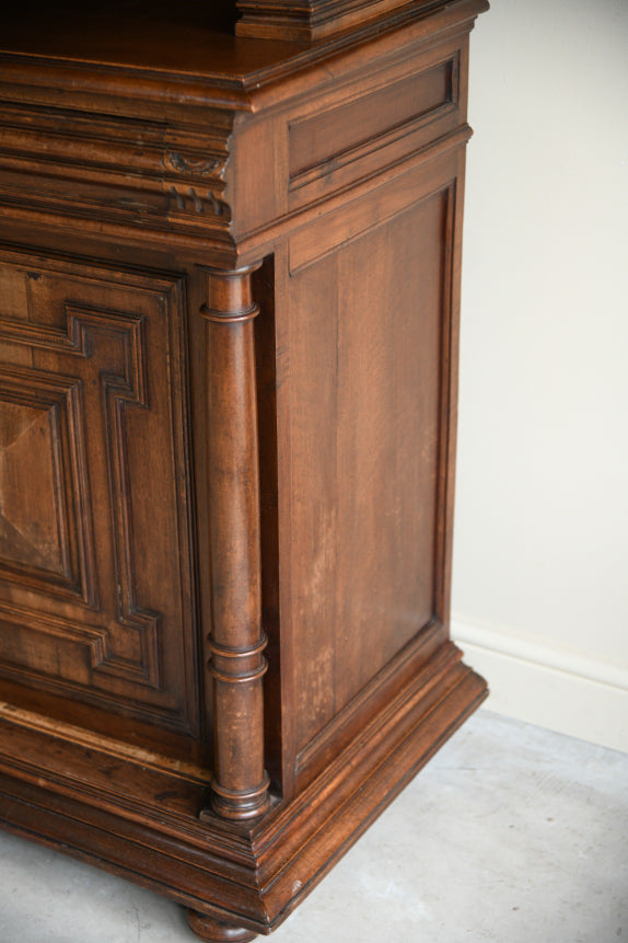 French Renaissance Revival Walnut Cabinet