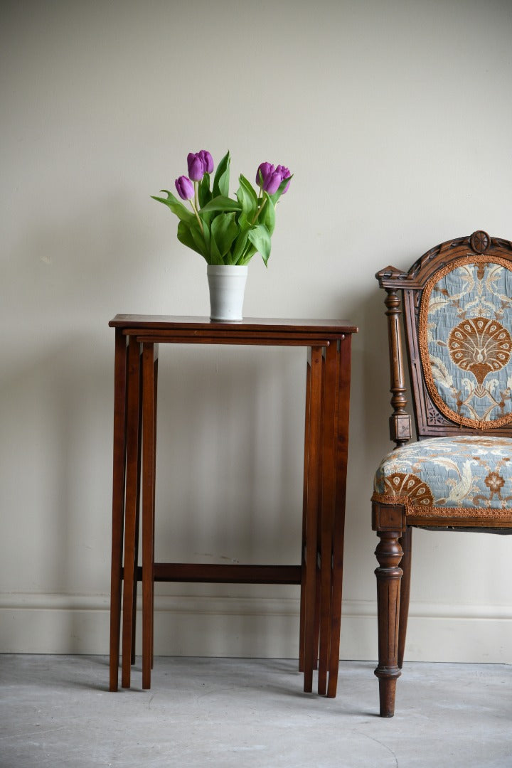 Edwardian Inlaid Nest of Tables