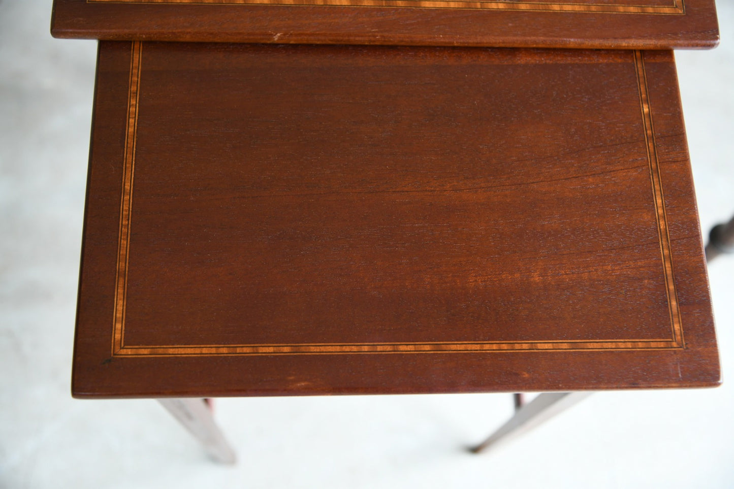 Edwardian Inlaid Nest of Tables