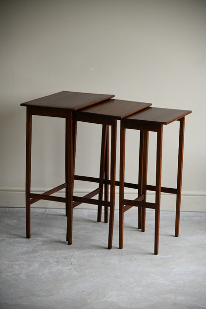 Edwardian Inlaid Nest of Tables