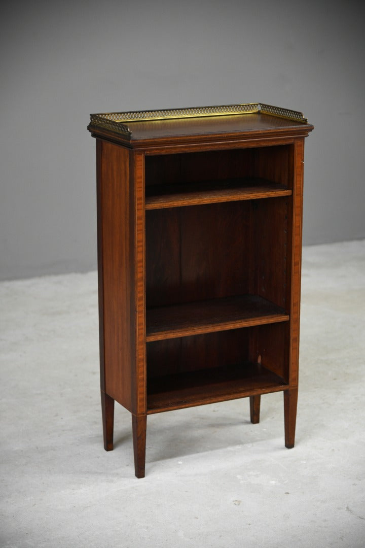 Edwardian Inlaid Mahogany Bookcase