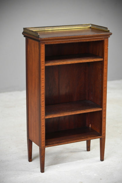 Edwardian Inlaid Mahogany Bookcase