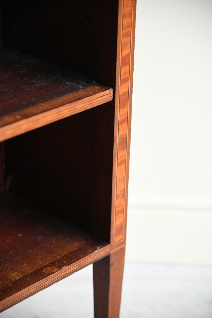 Edwardian Inlaid Mahogany Bookcase