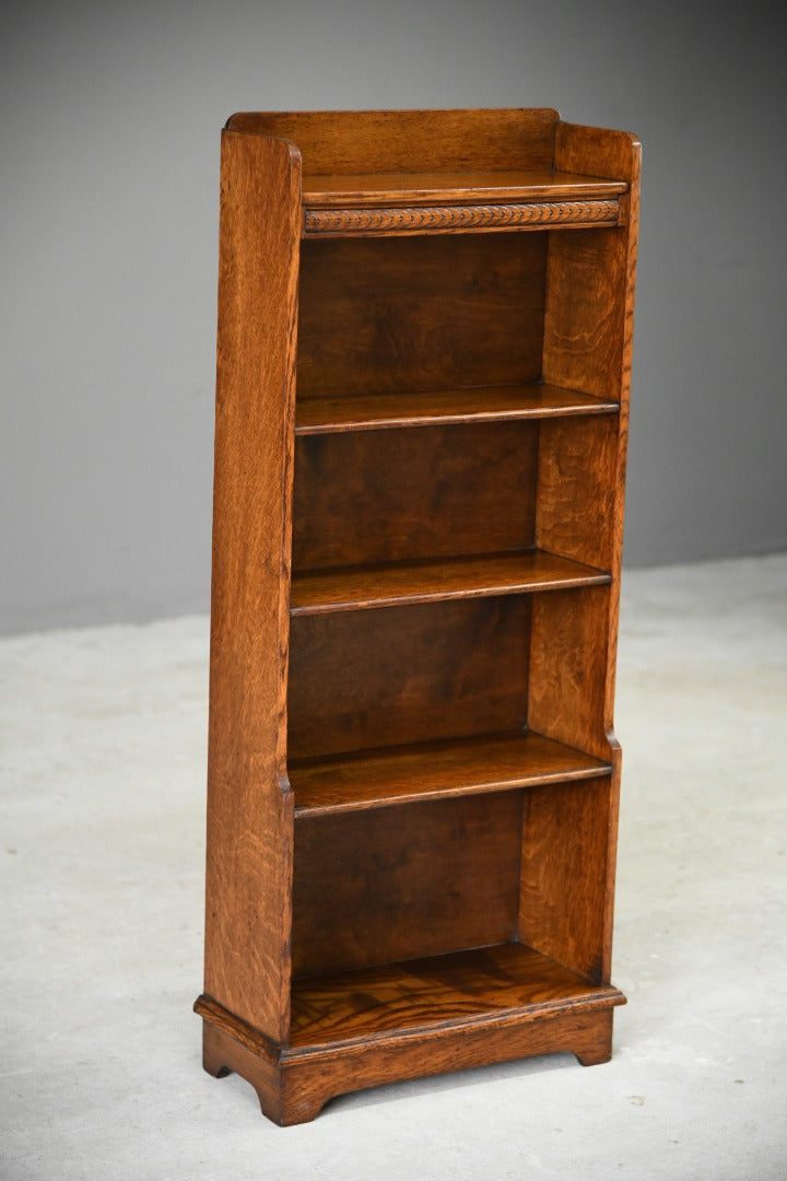 Vintage Golden Oak Bookcase