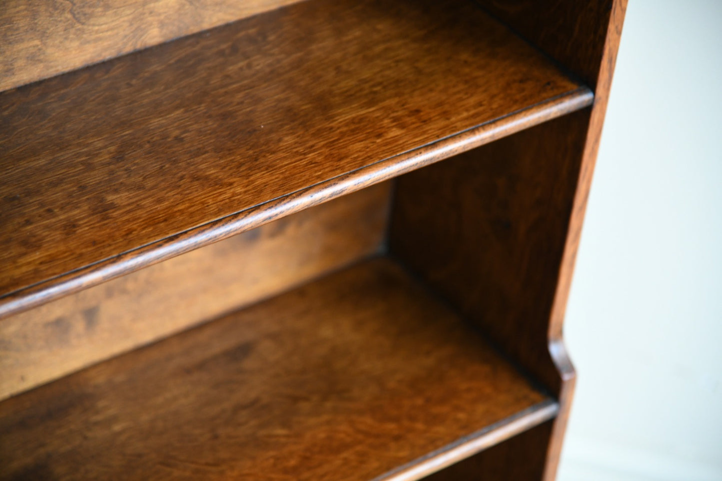 Vintage Golden Oak Bookcase