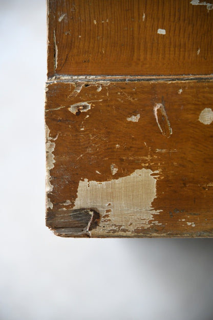 Antique Grained Pine Chest of Drawers